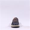 Ambitious Wood Leather Cupsole Trainer - Dark Navy